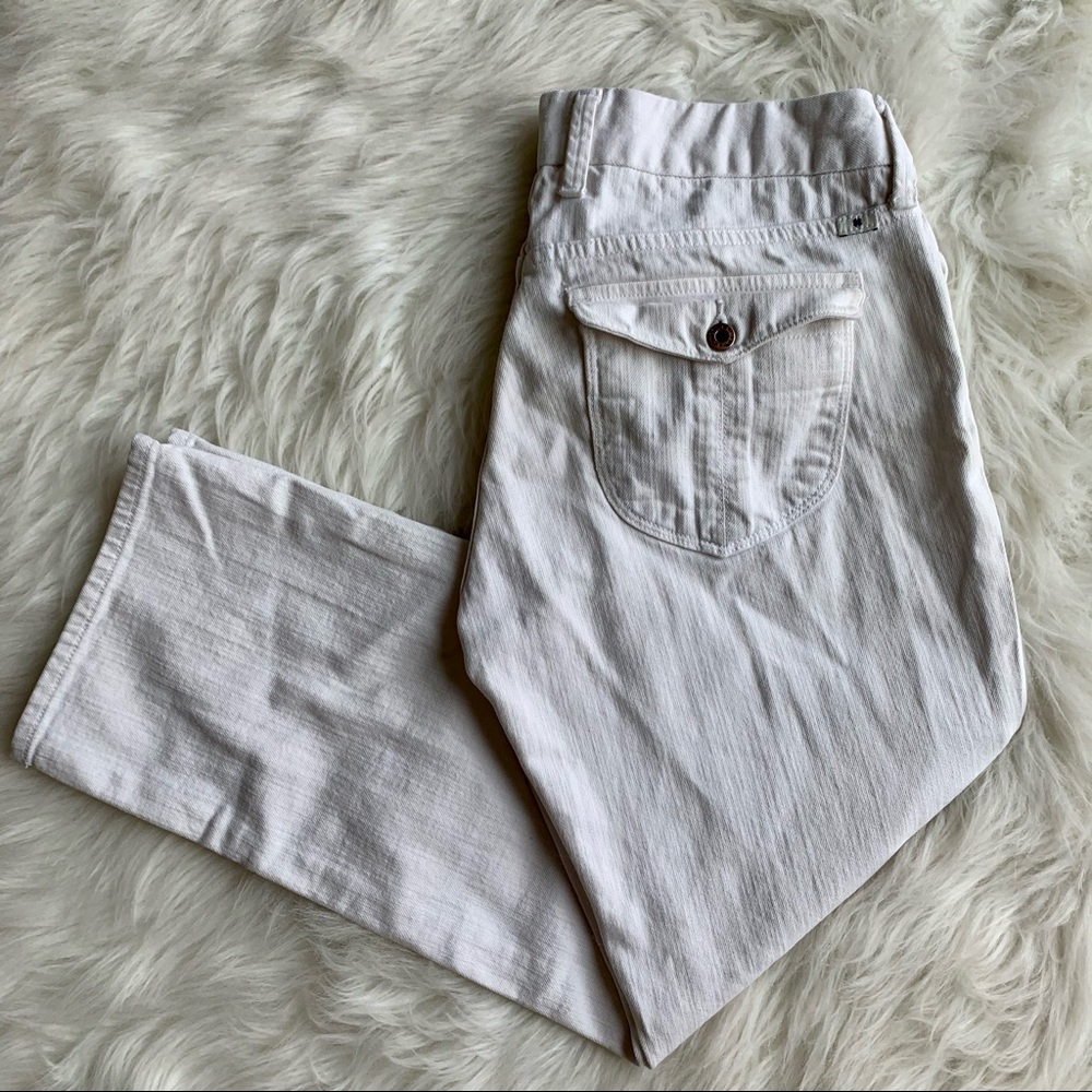 Lucky Brand Sweet Jean Crop denim in white